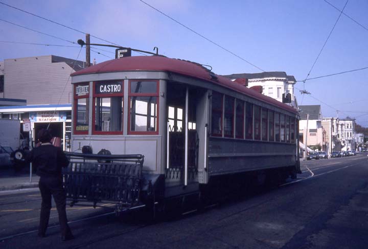 MUNI Holman streetcar 1